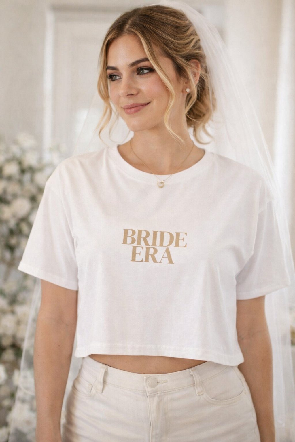 Bride Era Crop Top | Bridal Outfit for Bachelorette & Wedding Events