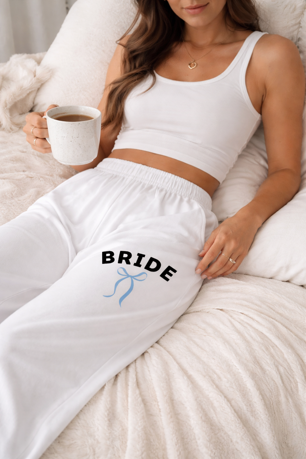 Bride Sweatpants for Wedding Morning | Bridal Lounge Pants