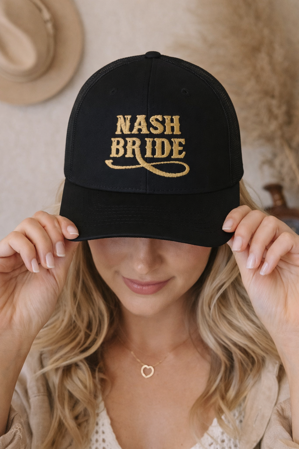 Nashville Bride Trucker Hat | Bachelorette Weekend Bridal Hat