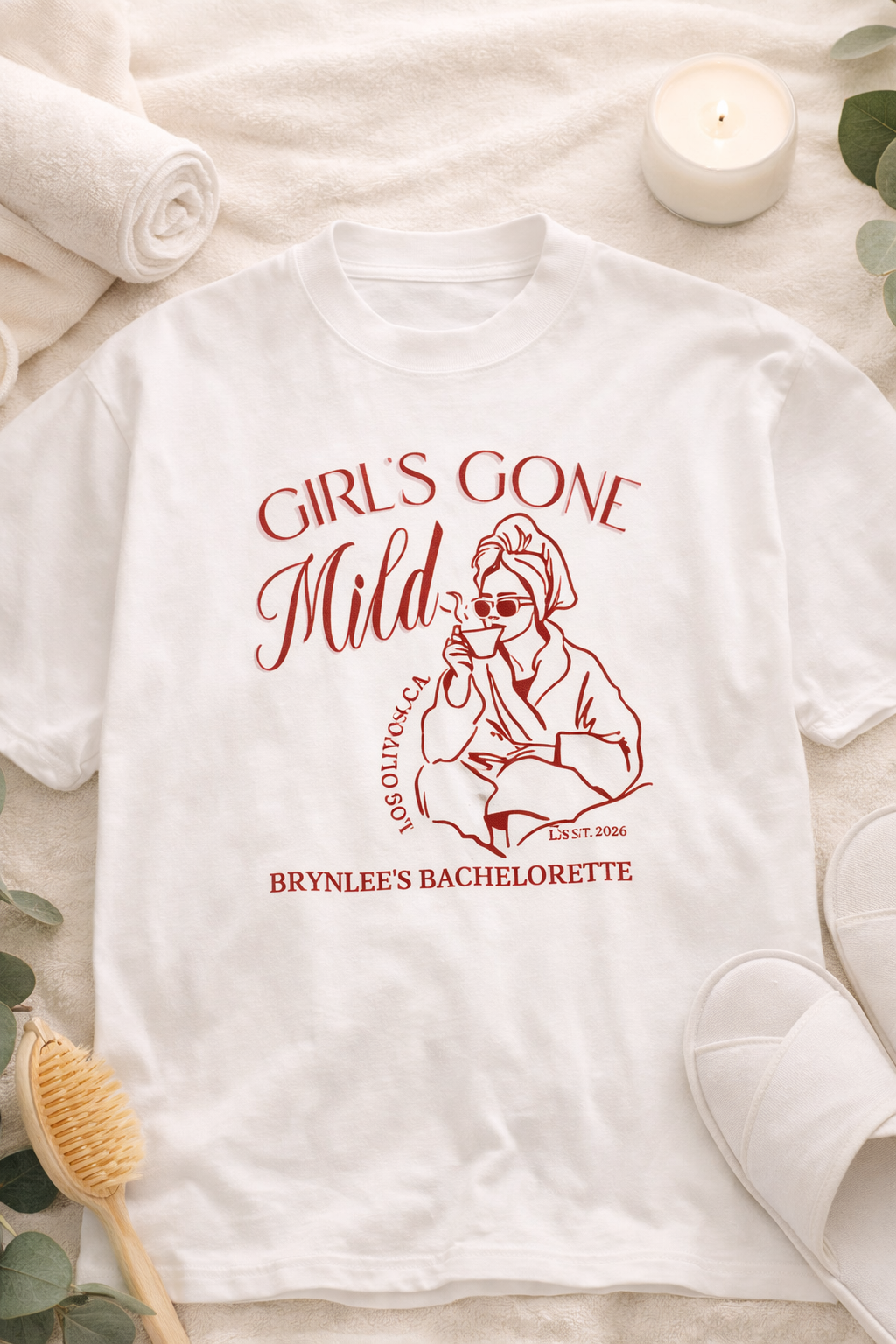 Bachelorette Party Oversized T-Shirt | Girls Gone Mild Bridal Tee
