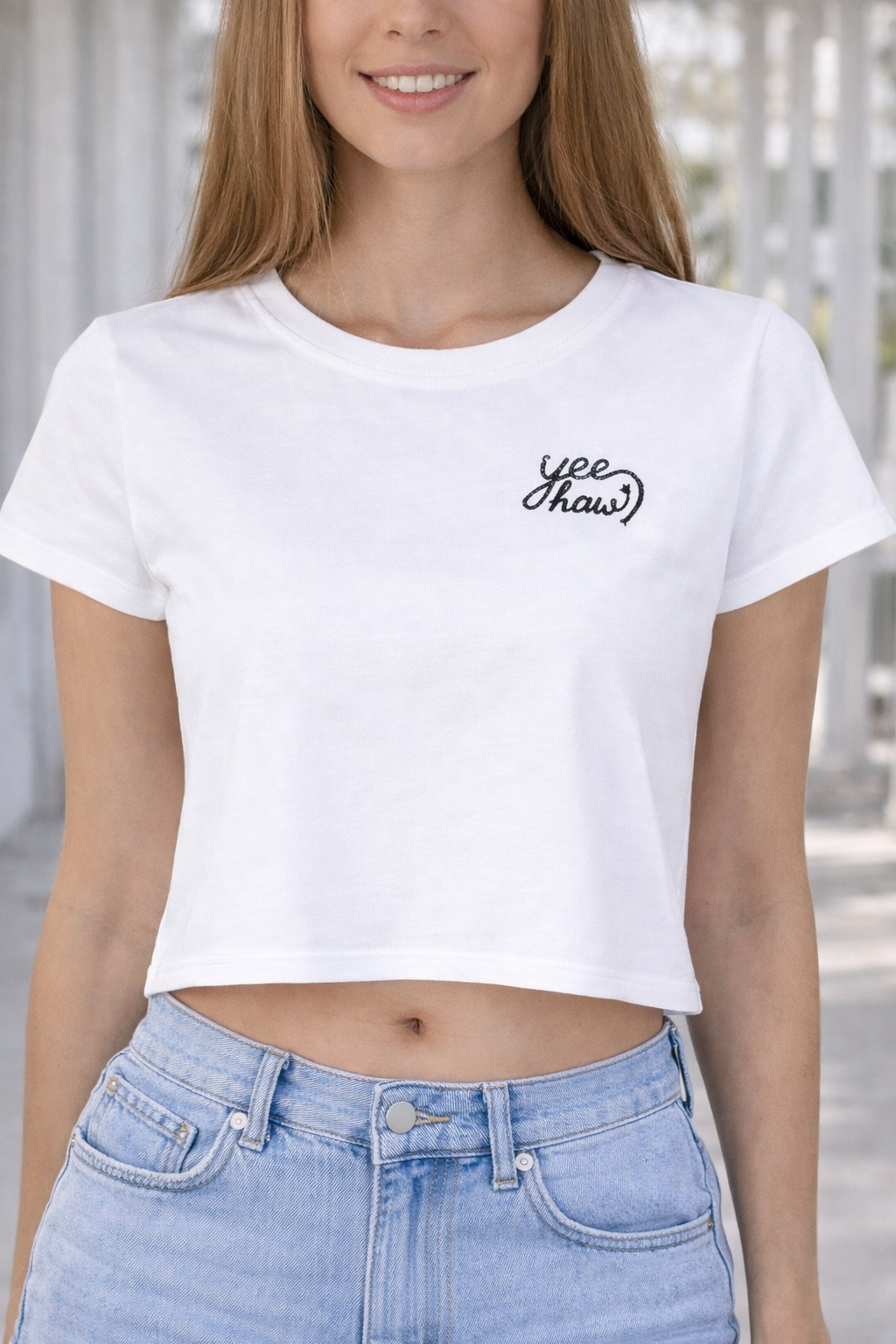 Bride Gang Crop Top | Western Bachelorette Shirt for Nashville Weekend