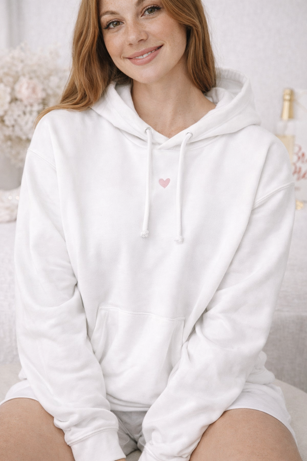 Bride Hoodie for Wedding Weekend | Love Made Me Do It Sweatshirt