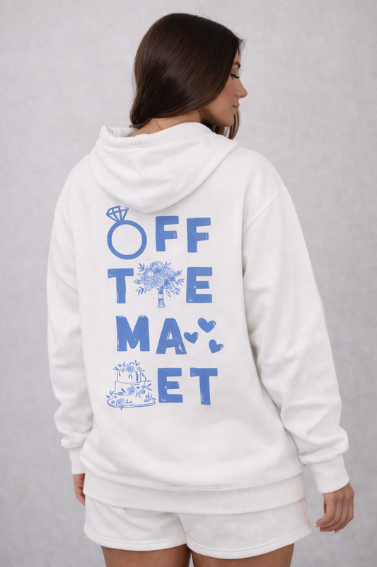 Off the Market Bride Hoodie | Wedding Weekend Bridal Sweatshirt