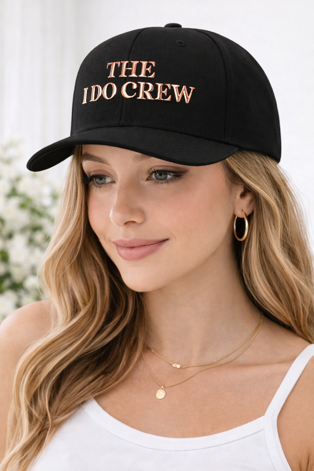The I Do Crew Hat – Bridal Party Baseball Cap | Bachelorette & Wedding Weekend Hat-Snapback Hat